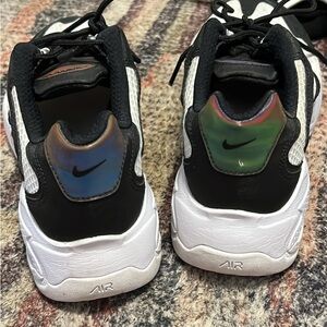 Nike Black and White Sneakers with Chunky Sole